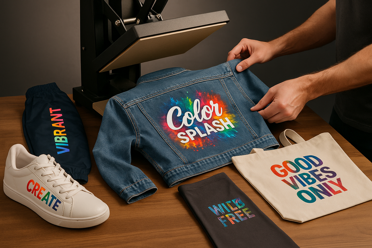 DTF Printing on Difficult Substrates: Pro Settings for Nylon, Leather, Denim, Canvas, Stretch Fabrics, Caps & Shoes