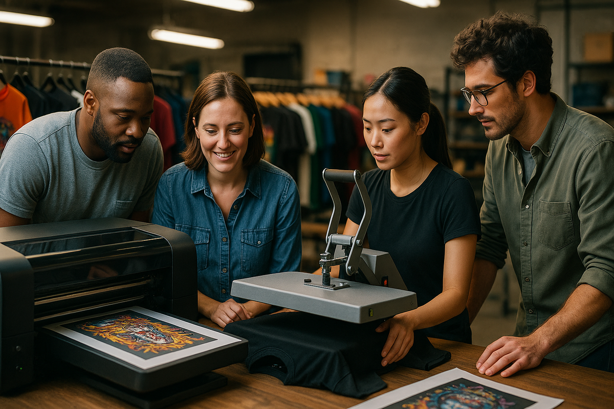 Staff Training & Team Management for DTF Print Shops (Build a High-Performance Team from Day One)