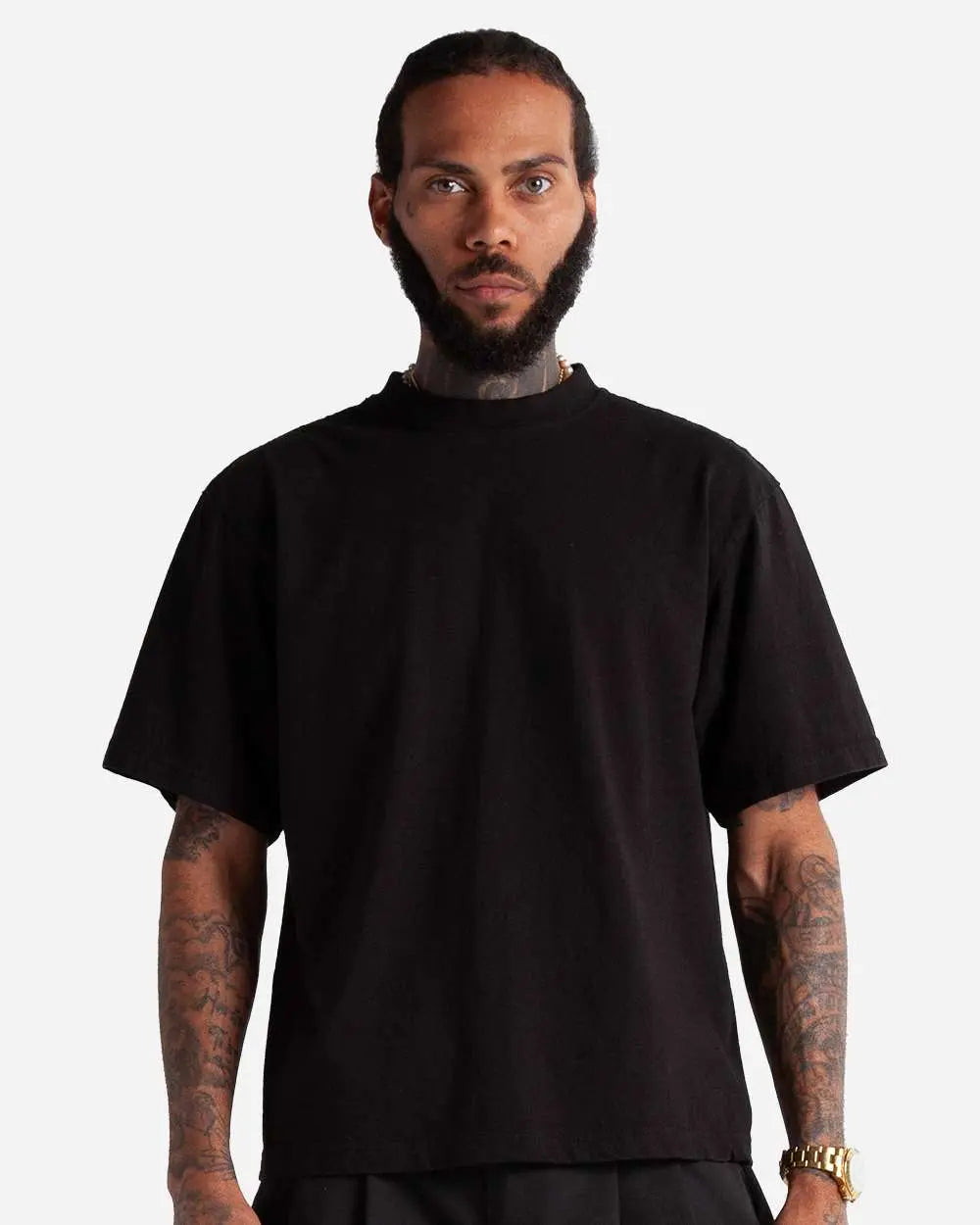 Shaka Wear SHMCS Max Heavyweight Cropped Unisex T-Shirt - Iris DTF
