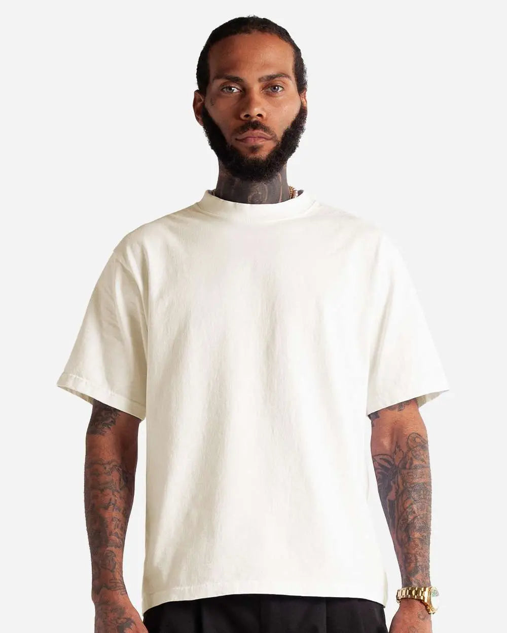 Shaka Wear SHMCS Max Heavyweight Cropped Unisex T-Shirt - Iris DTF
