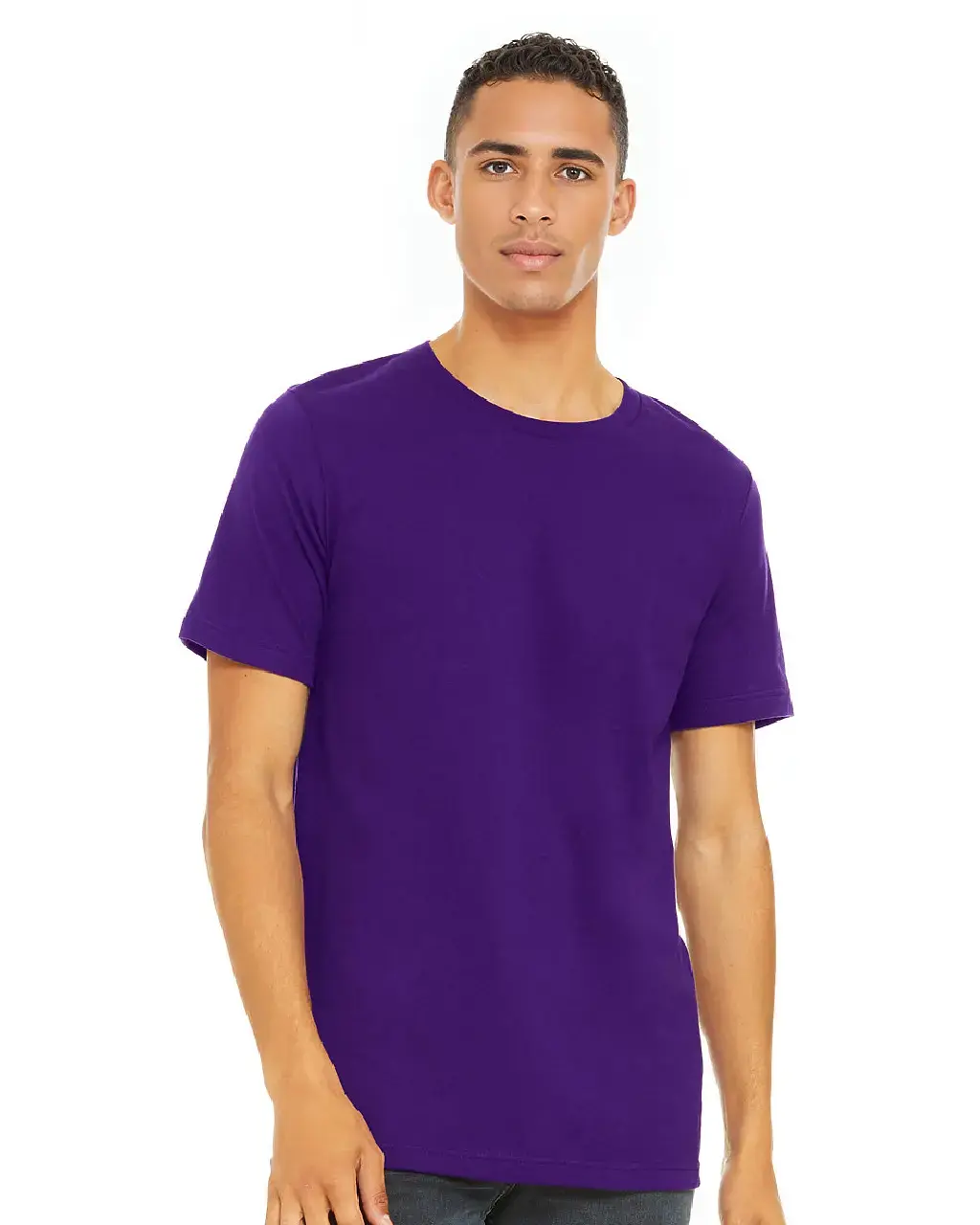 Bella Canvas 3001 Jersey Tee - Iris DTF