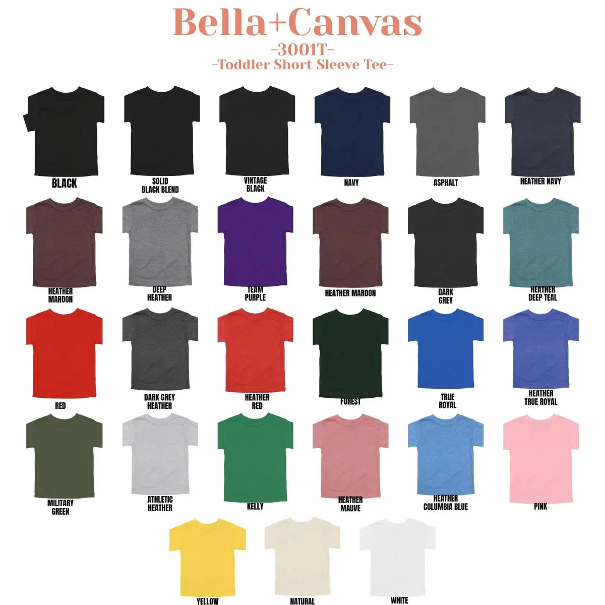 Bella + Canvas 3001T | Toddler Jersey Tee 3001 T - Iris DTF