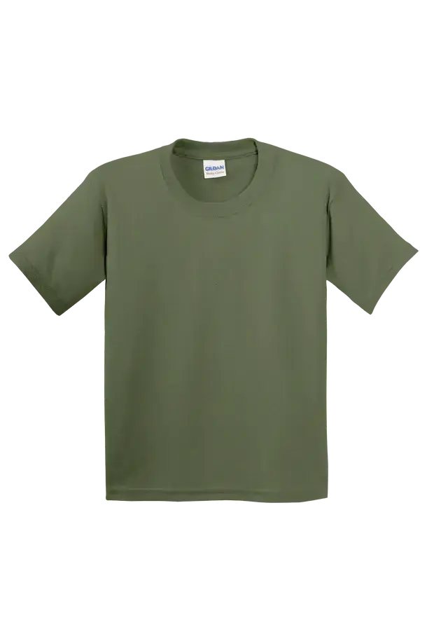 Gildan 5000B Heavy Cotton Youth T-Shirt - XS - Iris DTF