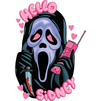 Halloween Hello Sidney Design - DTF Ready To Press
