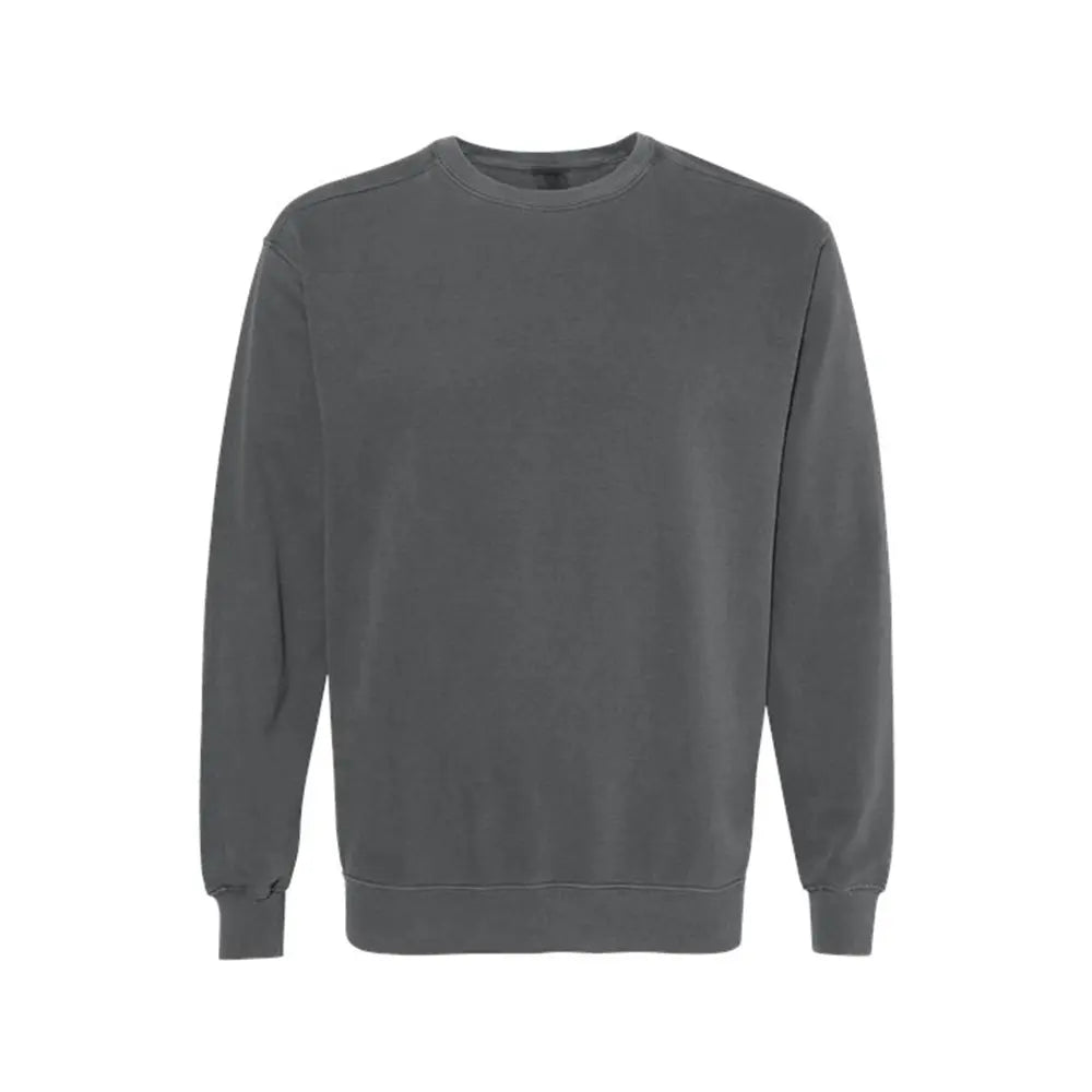 Comfort Colors 1566 Garment-Dyed Crewneck Unisex Sweatshirt - Iris DTF