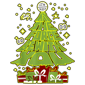 Star Wars Christmas Design - DTF Ready To Press