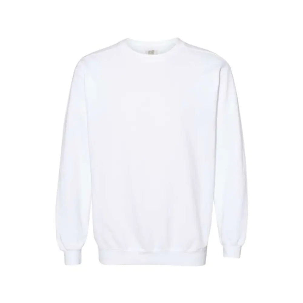 Comfort Colors 1566 Garment-Dyed Crewneck Unisex Sweatshirt - Iris DTF