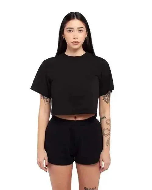 Garment Dye Crop Top - Iris DTF