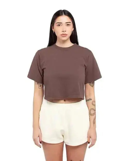 Garment Dye Crop Top - Iris DTF