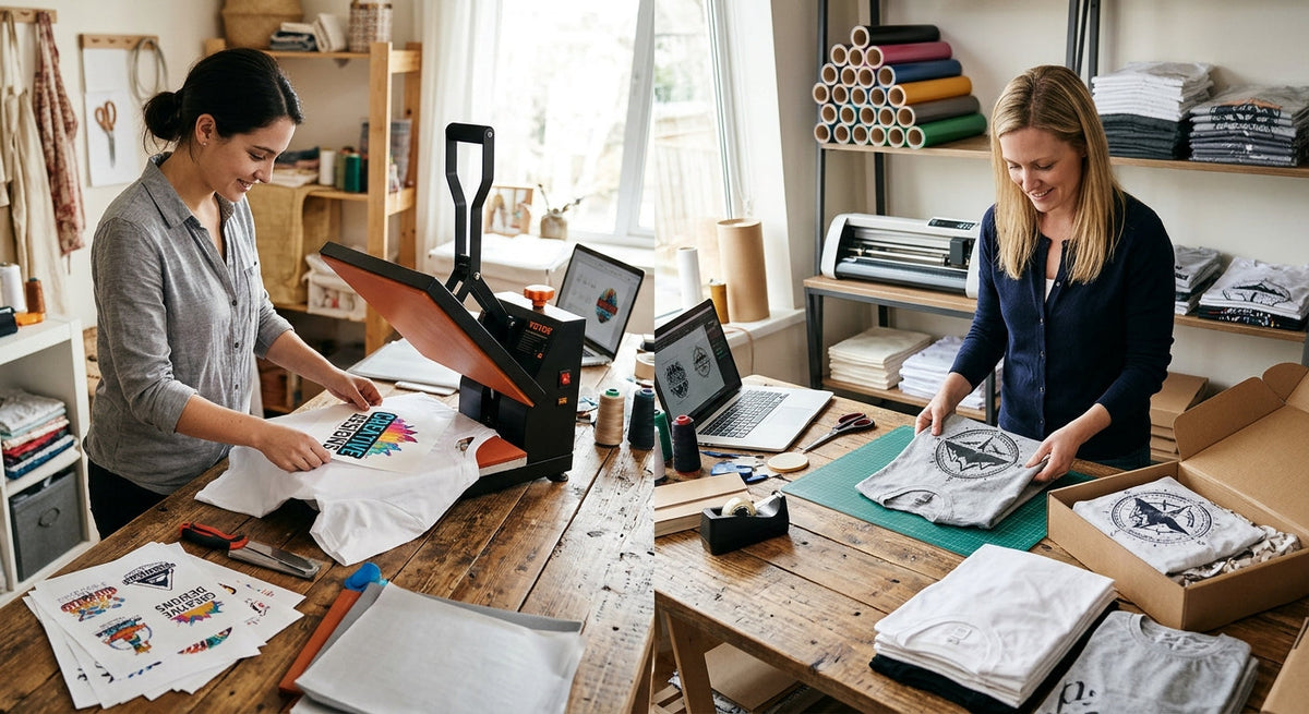 How to Make Custom T-Shirts: Pick the Blank, Order the Transfer, Press