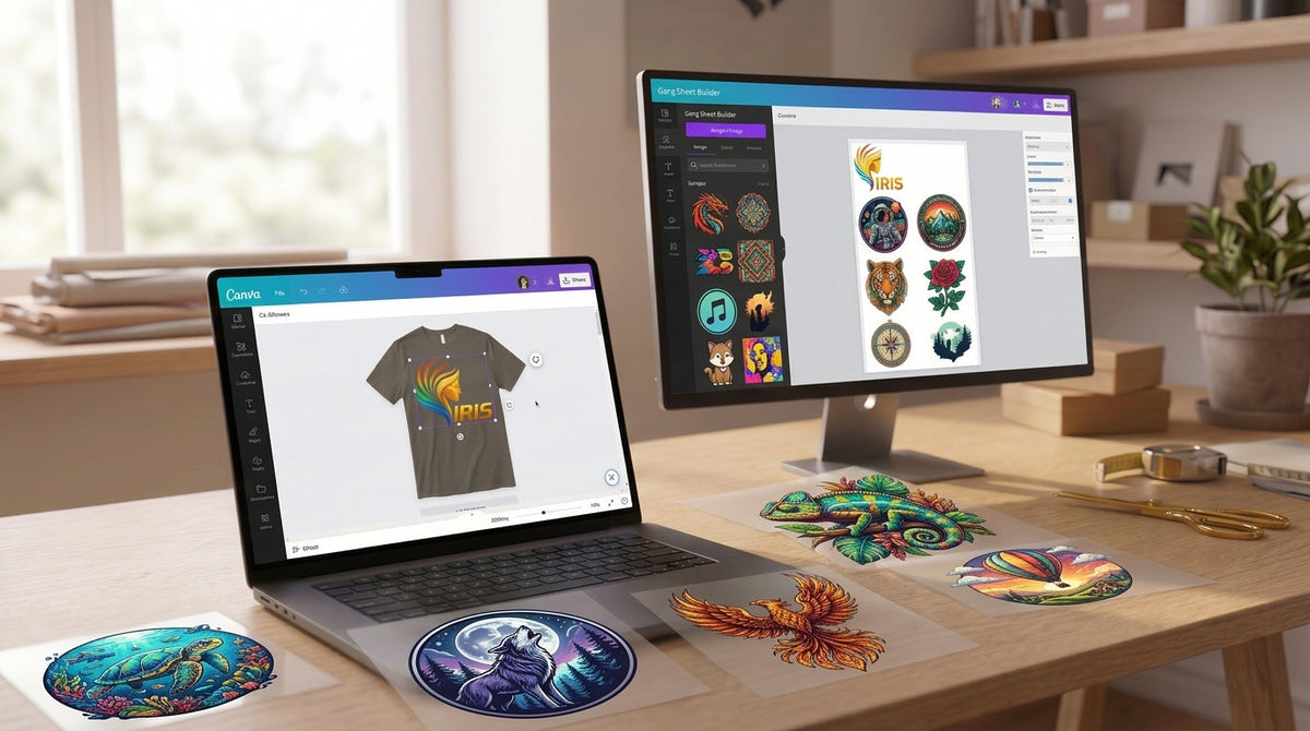 Building a DTF Gang Sheet in Canva: Layout, Spacing, and Resolution Tips