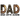 Dad Mode Design - DTF Ready To Press