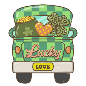 Lucky Truck Saint Patrick's Day Design | Iris DTF
