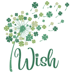Wish Clover Saint Patrick's Day Design | Iris DTF