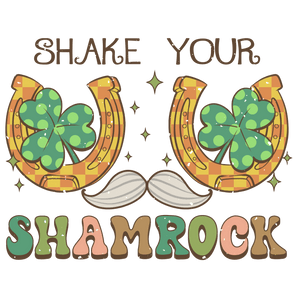 Shake Your Shamrock Saint Patrick's Day Design | Iris DTF