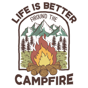 Campfire Design - DTF Ready To Press