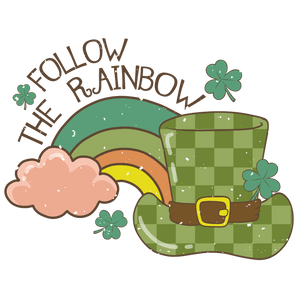 Follow the Rainbow - Saint Patrick's Day Design | Iris DTF