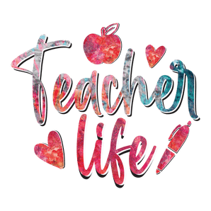 Teacher Life DTF Design - Ready to Press V3 | Iris DTF