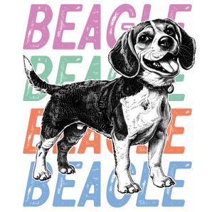 Beagle Design - DTF Ready To Press