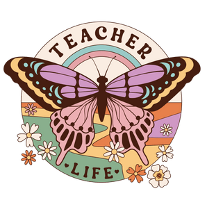 Teacher Life DTF Design - Ready to Press | Iris DTF