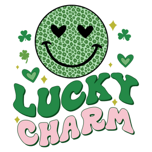 Lucky Charm - Saint Patrick's Day Smiley Design | Iris DTF