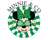 Minnie Mouse Co Saint Patrick's Day Design | Iris DTF