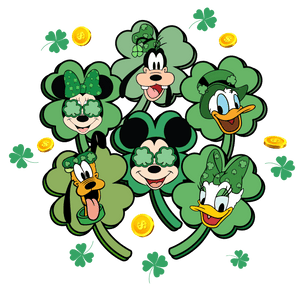 Disney Mickey Mouse Saint Patrick's Day Design | Iris DTF