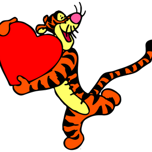 Winnie the Pooh Tigger Be Mine Design | Iris DTF