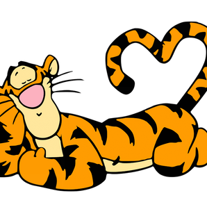 Winnie the Pooh Tigger Valentine's Day DTF V1 | Iris DTF