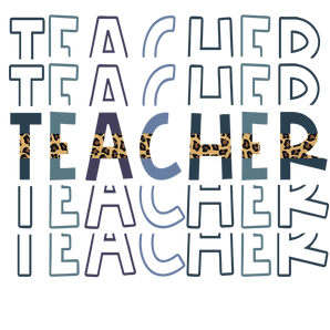 Back to School Teacher Design Ready Press (V1) | Iris DTF