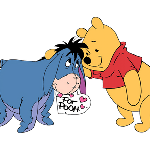 Winnie the Pooh and Eeyore Couple Design V1 | Iris DTF