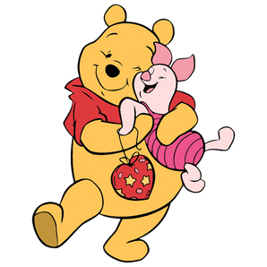 Winnie the Pooh Piglet Lover Design | Iris DTF