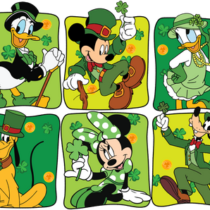 Mickey Mouse St. Paddy's Day Design | Iris DTF