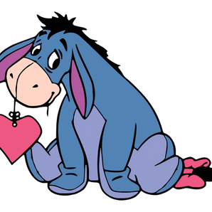 Winnie the Pooh Eeyore Love Design | Iris DTF