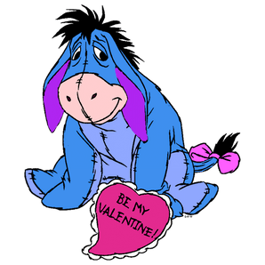Winnie the Pooh Eeyore Be My Valentine Design | Iris DTF