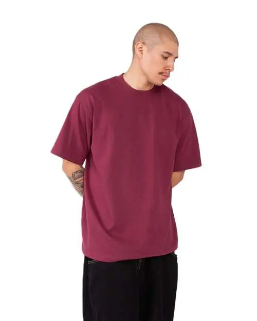 Shaka Wear SHMHSS Max Heavyweight Unisex T-Shirt - Iris DTF 
