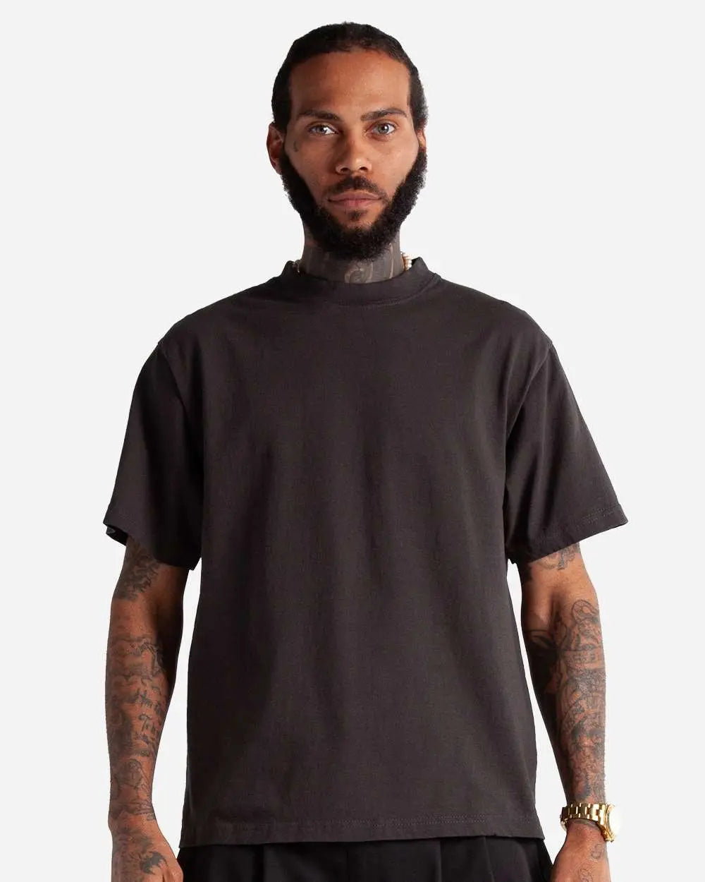 Shaka Wear SHMCS Max Heavyweight Cropped Unisex T-Shirt - Iris DTF 