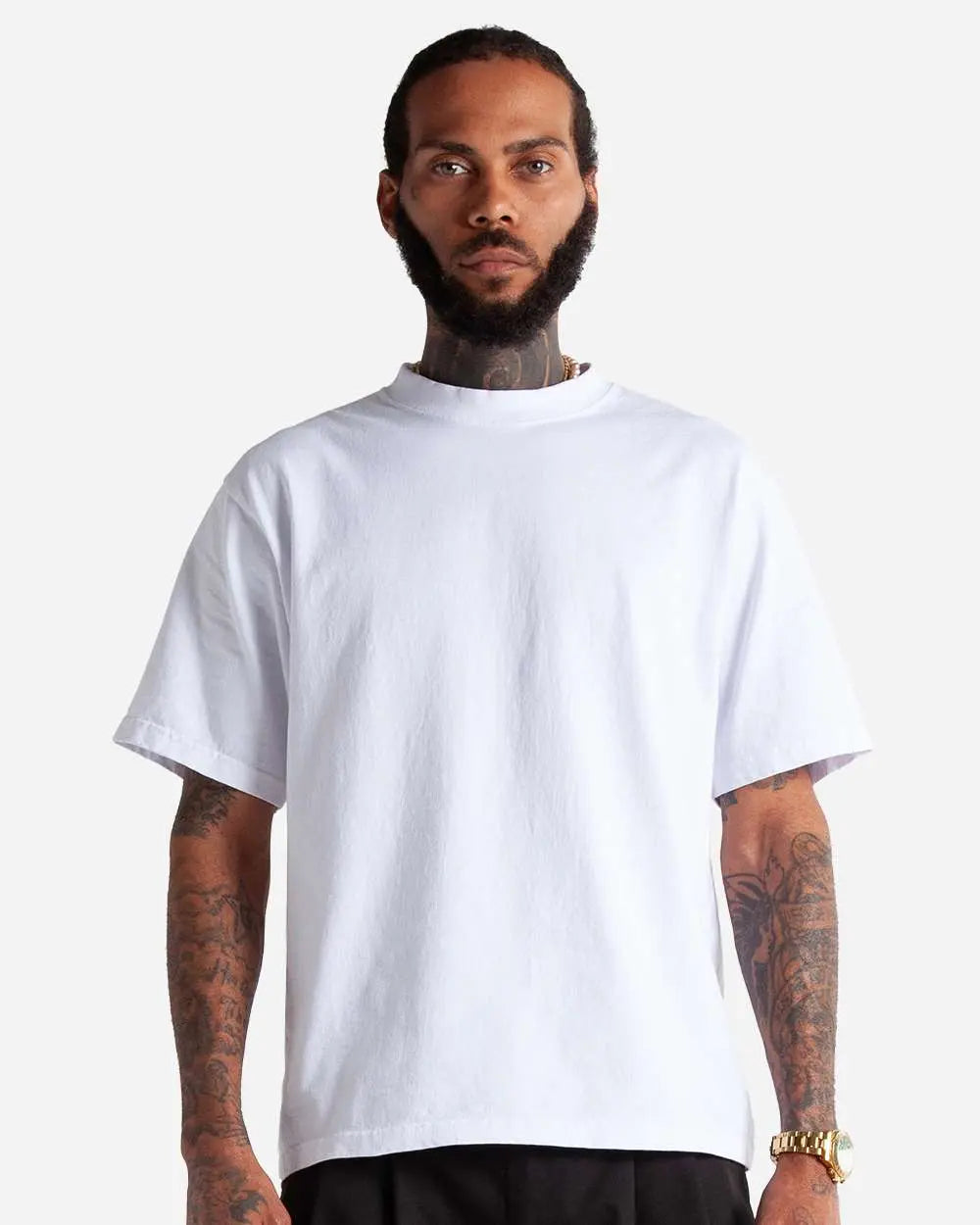 Shaka Wear SHMCS Max Heavyweight Cropped Unisex T-Shirt - Iris DTF 