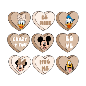 Disney Be Mine Valentine's Day Design | Iris DTF
