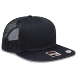 OTTO SNAP 141-1070 6-Panel Pro Style Mesh Trucker Hat - Iris DTF 