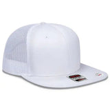 OTTO SNAP 141-1070 6-Panel Pro Style Mesh Trucker Hat - Iris DTF 