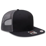 OTTO SNAP 141-1070 6-Panel Pro Style Mesh Trucker Hat - Iris DTF 