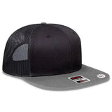 OTTO SNAP 141-1070 6-Panel Pro Style Mesh Trucker Hat - Iris DTF 