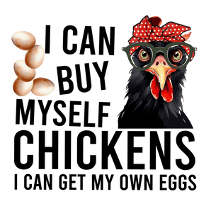 Funny Chicken Mama Design - DTF Ready To Press