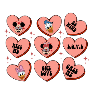 Kiss Me - Mickey Mouse Valentine's Day Design | Iris DTF