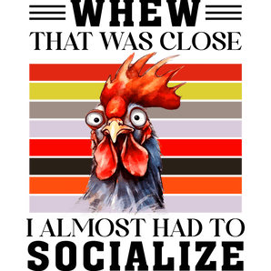 Funny Rooster Design DTF-Ready to Press | Iris DTF