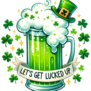Saint Patrick's Day Lucy Spirits Design | Iris DTF