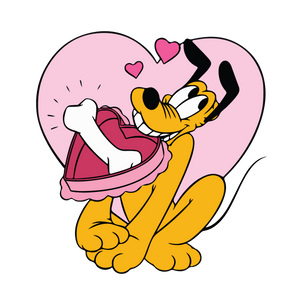 Disney Pluto Valentine's Day Design | Iris DTF
