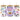 UV DTF 16 Oz Libbey Glass Cup Wrap -  Disney Mickey Mouse Daisy Duck Starbucks