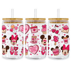 Happily Ever After Glass Cup Wrap V1 | Iris DTF